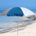 High quality Beach Umbrella with 8 Panels, Made of 160g cotton fabric, customized design are welcome